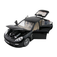 Машинка р/у 1:18 Meizhi лиценз. Porsche Panamera металлическая (черный)