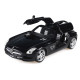 Машинка р/у 1:24 Meizhi лиценз. Mercedes-Benz SLS AMG металлическая (черный)