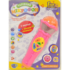 Мікрофон Limo Toy 7043 UA Рожевий