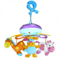 Міні-мобіль на прищіпці Biba Toys Щаслива ферма (349BM)