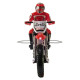 Мотоцикл 1:4 Himoto Burstout MX400 Brushed (красный)