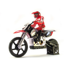 Мотоцикл 1:4 Himoto Burstout MX400 Brushed (червоний)