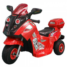 Мотоцикл детский (Надувные резиновые колеса), красный