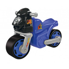 Мотоцикл для катания малыша "Стильная классика" с защитными насадками, 18мес. +