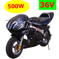 Мотоцикл Мини 500 W) (36 v) черный