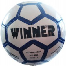 М'яч футбольний WINNER Super Light № 4 біло-синій