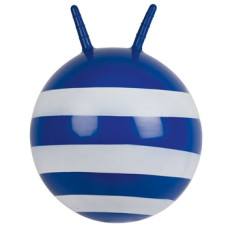 Мяч-попрыгун "Полосатый", 50 см, синий