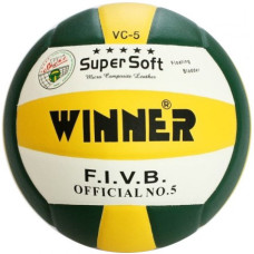 Мяч волейбол WINNER Super S (col) VC-5 (кожа)