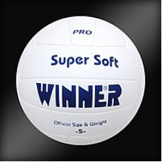 М'яч волейбол WINNER Super S (white) VC - 5 (шкіра)
