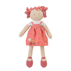 Мягкая игрушка babyono кукла лили 37 см красный (1254)