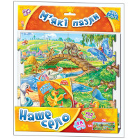 М`які пазли Наш світ: Наше село, укр. (А317007У)