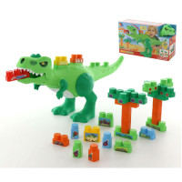Набор «Динозавр»+конструктор(30 элементов)(в коробке)