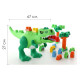 Набір «Динозавр» + конструктор (30 елементів) (в коробці)
