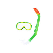 Набір для плавання Bestway 24024 (маска, трубка) Зелений