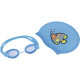 Набір для плавання Bestway 26026 (окуляри, шапочка) Blue