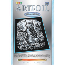 Набор для творчества Sequin Art ARTFOIL SILVER Котенок SA1034