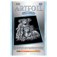 Набор для творчества Sequin Art ARTFOIL SILVER Ягнята SA0538