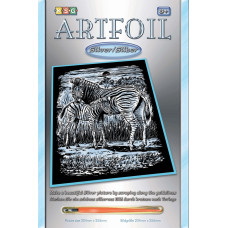 Набор для творчества Sequin Art ARTFOIL SILVER Зебры SA1018