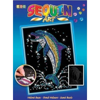 Набір для творчості Sequin Art BLUE Дельфін SA1516