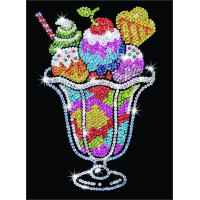 Набор для творчества Sequin Art BLUE Мороженое Пломбир SA1305