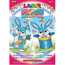 Набор для творчества Sequin Art LASER Кролики SA1320
