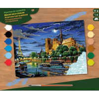 Набір для творчості Sequin Art PAINTING BY NUMBERS SENIOR Париж SA0424