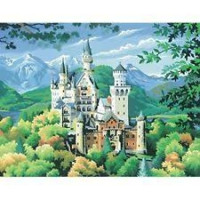 Набор для творчества Sequin Art PAINTING BY NUMBERS SENIOR Замок Нойшванштайн SA0128