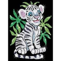 Набор для творчества Sequin Art RED Белый тигр Тебе SA0906