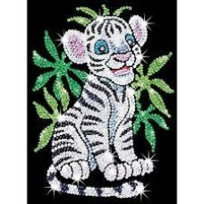 Набір для творчості Sequin Art RED Білий тигр Тобі SA0906