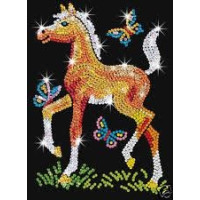 Набір для творчості Sequin Art RED Конячка Фрея SA0905