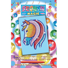 Набір для творчості Sequin Art SEQUIN MAGIC Кінь SA0904