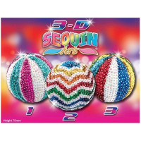 Набор для творчества Sequin Art TRIO 3D Зеркальные шары SA1307