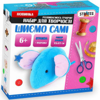 Набір для творчості Strateg Шиємо самі: Мишка Шкряботушка (і-10)