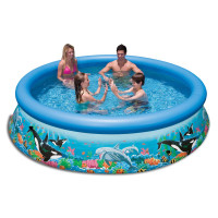 Надувной бассейн Intex Ocean reef easy set pool (28124)