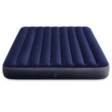 Надувной матрас Intex Classic Downy Airbed, 152х203х25 см (64759) синий