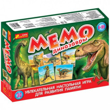 Настольная игра Ranok Creative Мемо: Динозавры (12120029Р,1983)
