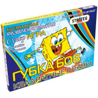 Настольная игра Strateg Бродилки Губка Боб - квадратные штаны (201)