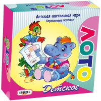 Настольная игра Strateg Детское Лото (1003)
