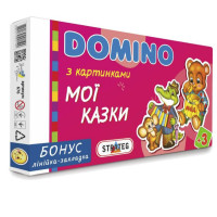 Настольная игра Strateg Домино Сказки (676)