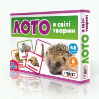 Настольная игра Strateg Лото В мире животных (160)