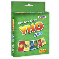 Настільна гра Strateg UNO Zoo (7016)