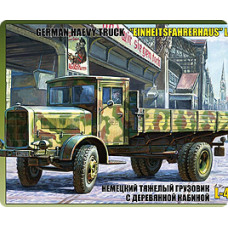 Нем. грузовик с деревянной кабиной L-4500