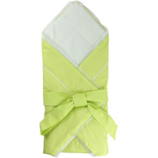 Одеяло - конверт для новорожденных 957ХБУ_салатовое