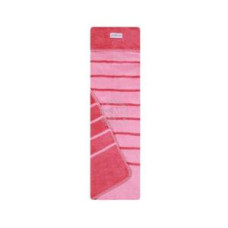 Одеяло-плед в полосочку Womar 100% хлопок 75x100 см Розово-красный (38910)