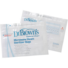 Пакети Dr. Brown's для мікрохвильової парової стеріалізаціі 5 шт (960)