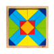 Пазл goki деревянный Мир форм-прямоугольник 57572-4