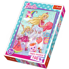 Пазл Trefl Барбі світу Mattel Barbie 100 елементів (16314)