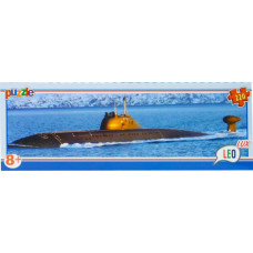 Пазли Leo Lux Транспорт: Підводний човен 220 елементів (209-2)