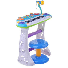 Пианино Joy Toy 7235 Музыкант Голубое