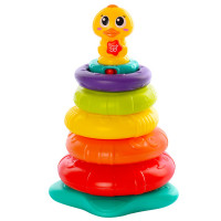 Пирамидка Hola Toys Уточка (2101)